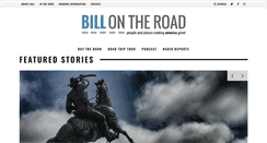 Desktop Screenshot of billontheroad.com